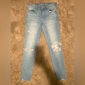 American eagle super skinny jeans